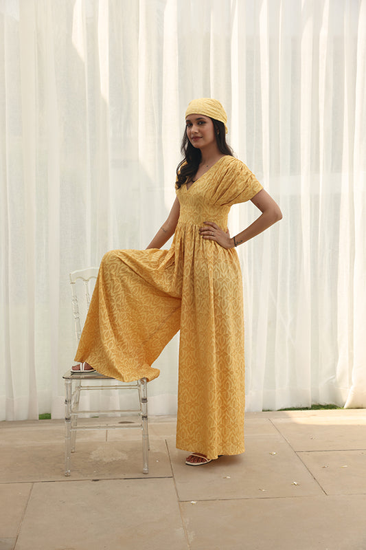 Buttercream Signature Flared Jumpsuit
